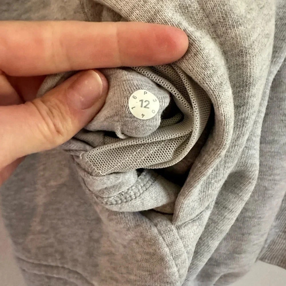 Lululemon Back To It Crew - Heathered Vapor - 12 - Picture 7 of 8